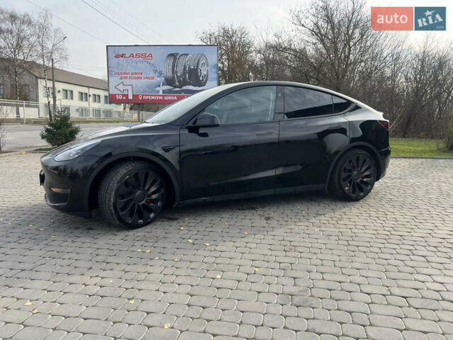 Черный Тесла Model Y, объемом двигателя 0 л и пробегом 25 тыс. км за 31500 $, фото 11 на Automoto.ua
