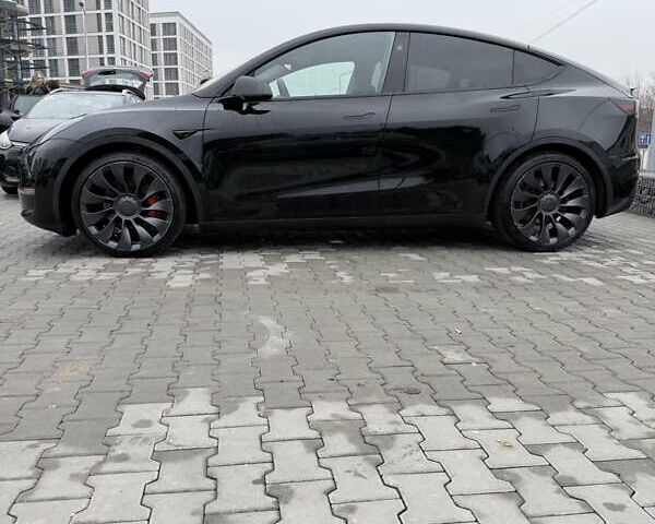 Черный Тесла Model Y, объемом двигателя 0 л и пробегом 84 тыс. км за 25900 $, фото 5 на Automoto.ua