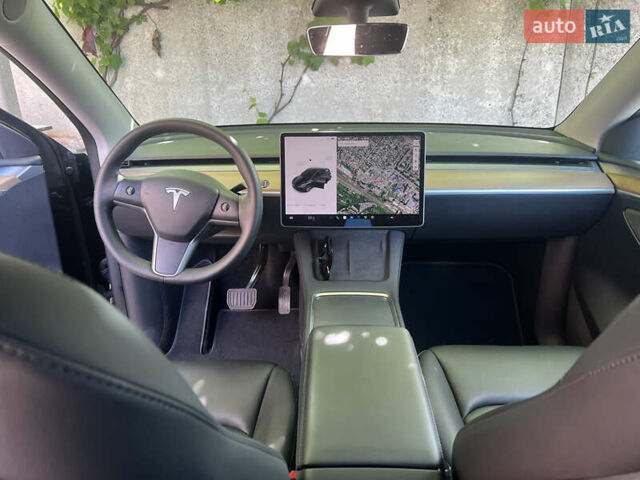Черный Тесла Model Y, объемом двигателя 0 л и пробегом 54 тыс. км за 26900 $, фото 13 на Automoto.ua
