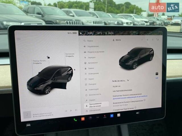 Чорний Тесла Model Y, об'ємом двигуна 0 л та пробігом 78 тис. км за 27300 $, фото 11 на Automoto.ua