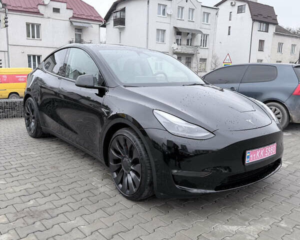 Черный Тесла Model Y, объемом двигателя 0 л и пробегом 84 тыс. км за 25900 $, фото 17 на Automoto.ua