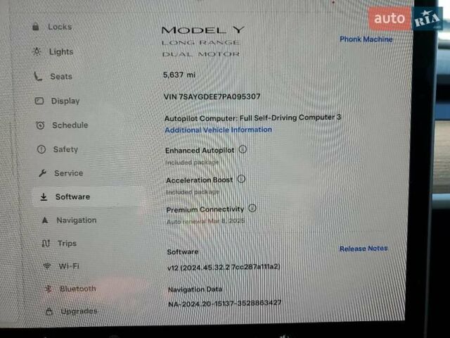 Чорний Тесла Model Y, об'ємом двигуна 0 л та пробігом 9 тис. км за 12500 $, фото 8 на Automoto.ua