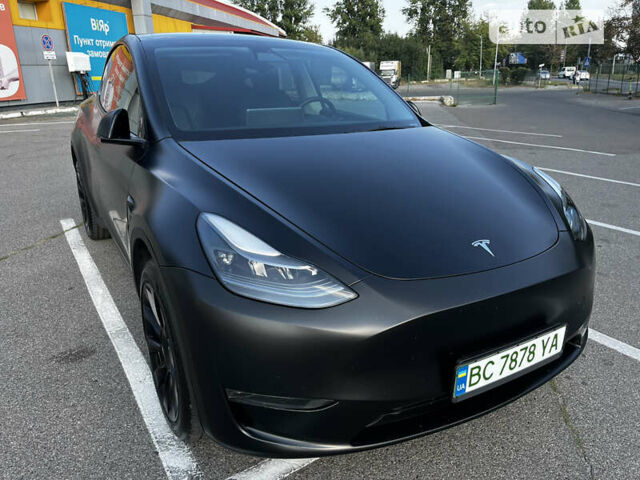 Черный Тесла Model Y, объемом двигателя 0 л и пробегом 32 тыс. км за 33900 $, фото 19 на Automoto.ua
