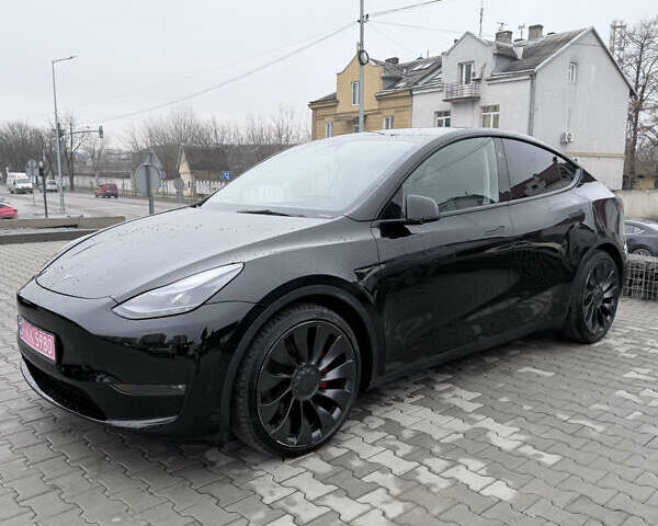 Черный Тесла Model Y, объемом двигателя 0 л и пробегом 84 тыс. км за 25900 $, фото 18 на Automoto.ua