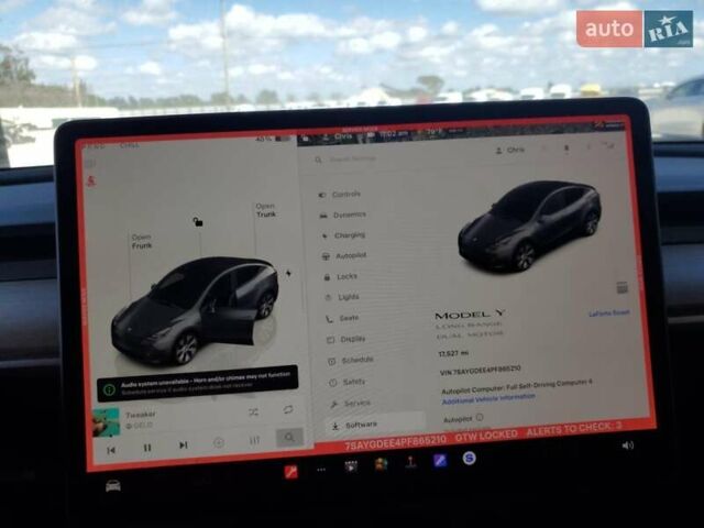 Чорний Тесла Model Y, об'ємом двигуна 0 л та пробігом 30 тис. км за 14500 $, фото 8 на Automoto.ua