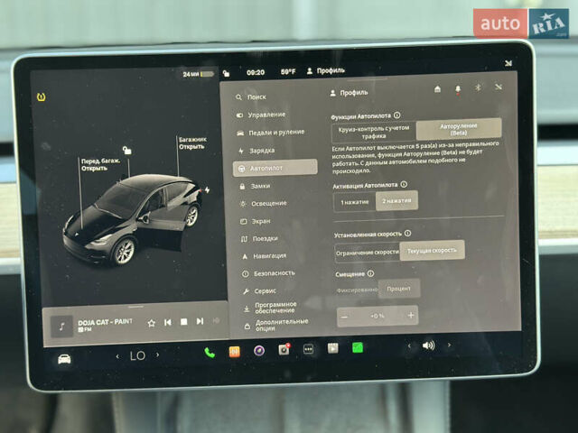 Черный Тесла Model Y, объемом двигателя 0 л и пробегом 39 тыс. км за 25000 $, фото 24 на Automoto.ua
