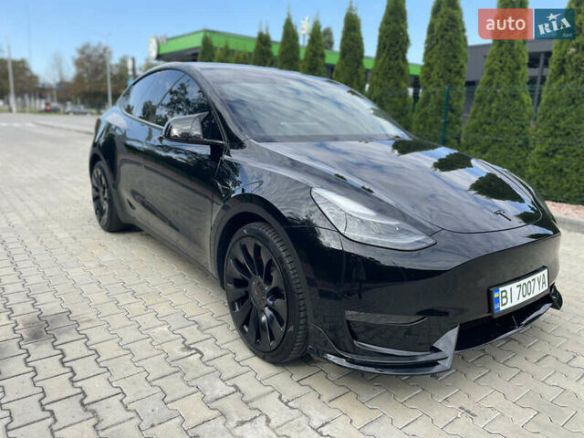 Черный Тесла Model Y, объемом двигателя 0 л и пробегом 39 тыс. км за 31000 $, фото 10 на Automoto.ua