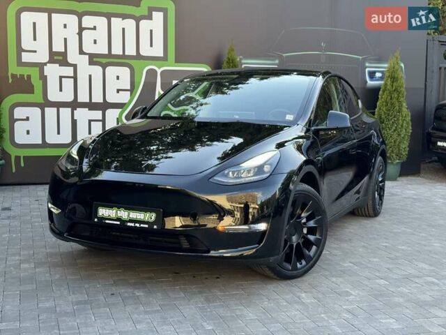 Черный Тесла Model Y, объемом двигателя 0 л и пробегом 1 тыс. км за 33900 $, фото 9 на Automoto.ua