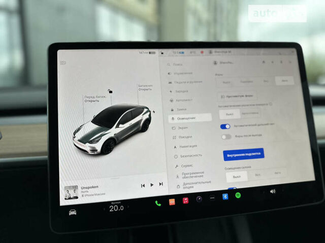 Черный Тесла Model Y, объемом двигателя 0 л и пробегом 19 тыс. км за 33500 $, фото 45 на Automoto.ua
