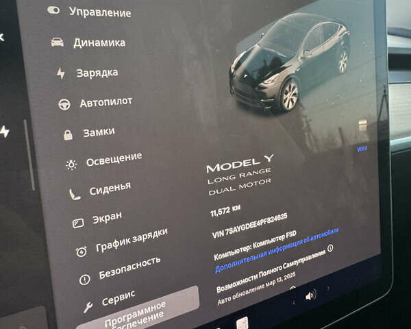 Черный Тесла Model Y, объемом двигателя 0 л и пробегом 11 тыс. км за 25500 $, фото 24 на Automoto.ua