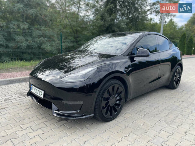 Черный Тесла Model Y, объемом двигателя 0 л и пробегом 39 тыс. км за 31000 $, фото 6 на Automoto.ua