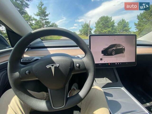Черный Тесла Model Y, объемом двигателя 0 л и пробегом 6 тыс. км за 34000 $, фото 14 на Automoto.ua