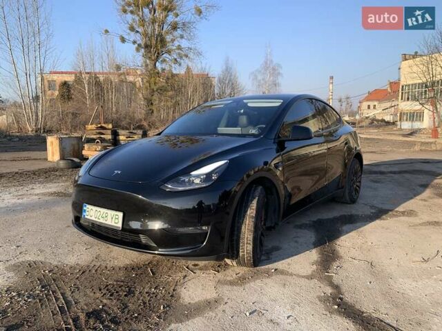 Черный Тесла Model Y, объемом двигателя 0 л и пробегом 25 тыс. км за 26500 $, фото 4 на Automoto.ua
