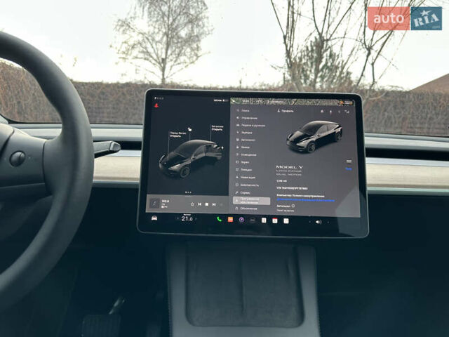 Черный Тесла Model Y, объемом двигателя 0 л и пробегом 1 тыс. км за 40500 $, фото 19 на Automoto.ua