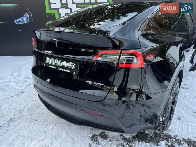 Черный Тесла Model Y, объемом двигателя 0 л и пробегом 1 тыс. км за 34900 $, фото 40 на Automoto.ua