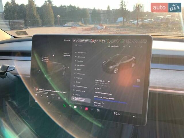 Черный Тесла Model Y, объемом двигателя 0 л и пробегом 25 тыс. км за 26500 $, фото 28 на Automoto.ua