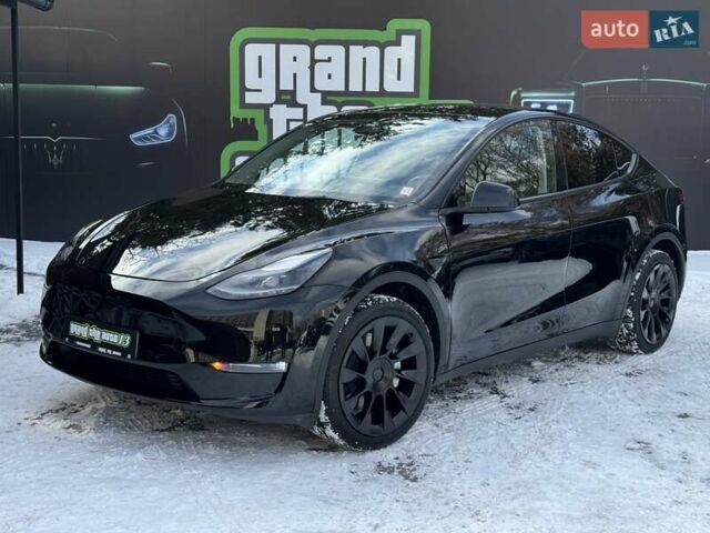 Черный Тесла Model Y, объемом двигателя 0 л и пробегом 1 тыс. км за 34900 $, фото 3 на Automoto.ua