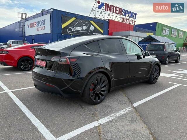Черный Тесла Model Y, объемом двигателя 0 л и пробегом 34 тыс. км за 25000 $, фото 6 на Automoto.ua