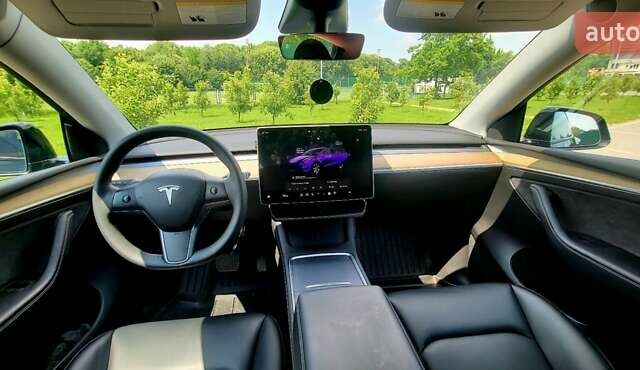 Черный Тесла Model Y, объемом двигателя 0 л и пробегом 32 тыс. км за 26200 $, фото 3 на Automoto.ua