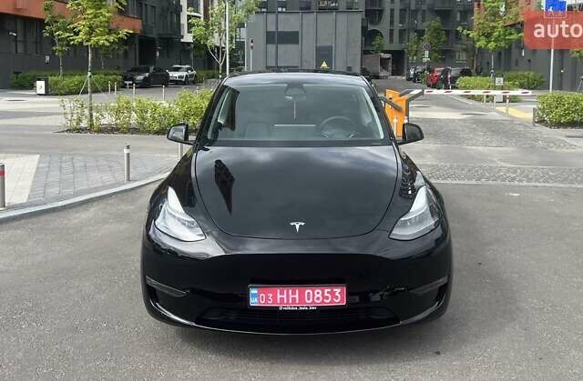 Черный Тесла Model Y, объемом двигателя 0 л и пробегом 44 тыс. км за 37200 $, фото 4 на Automoto.ua
