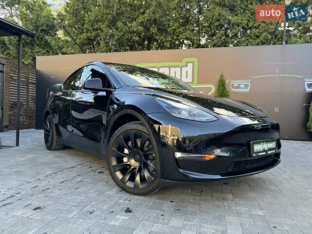 Черный Тесла Model Y, объемом двигателя 0 л и пробегом 1 тыс. км за 33900 $, фото 12 на Automoto.ua