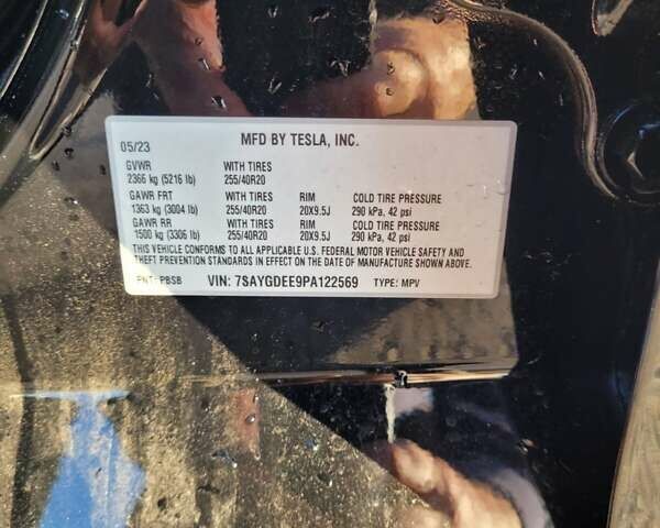 Черный Тесла Model Y, объемом двигателя 0 л и пробегом 57 тыс. км за 23600 $, фото 28 на Automoto.ua