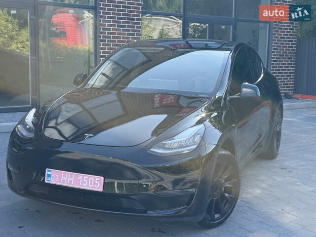 Черный Тесла Model Y, объемом двигателя 0 л и пробегом 36 тыс. км за 26800 $, фото 4 на Automoto.ua