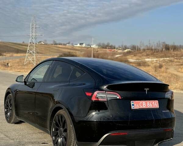 Черный Тесла Model Y, объемом двигателя 0 л и пробегом 10 тыс. км за 29800 $, фото 9 на Automoto.ua