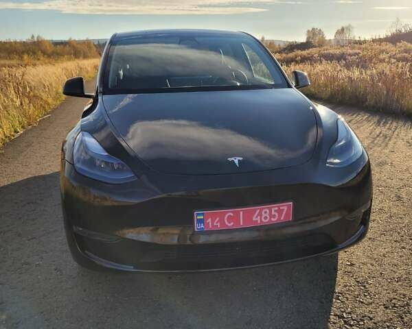 Черный Тесла Model Y, объемом двигателя 0 л и пробегом 57 тыс. км за 23600 $, фото 7 на Automoto.ua