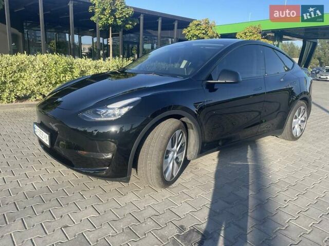 Черный Тесла Model Y, объемом двигателя 0 л и пробегом 46 тыс. км за 33000 $, фото 10 на Automoto.ua