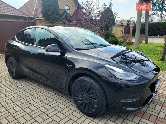 Черный Тесла Model Y, объемом двигателя 0 л и пробегом 34 тыс. км за 25000 $, фото 5 на Automoto.ua