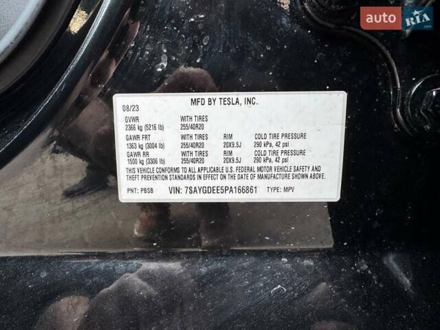 Черный Тесла Model Y, объемом двигателя 0 л и пробегом 10 тыс. км за 33999 $, фото 7 на Automoto.ua