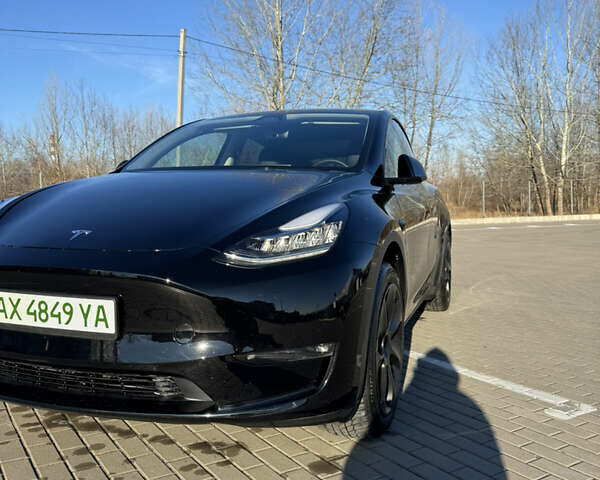 Черный Тесла Model Y, объемом двигателя 0 л и пробегом 37 тыс. км за 30000 $, фото 6 на Automoto.ua