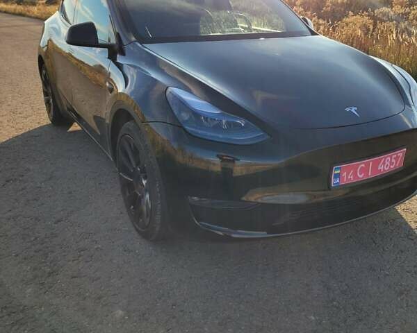 Черный Тесла Model Y, объемом двигателя 0 л и пробегом 57 тыс. км за 23600 $, фото 1 на Automoto.ua