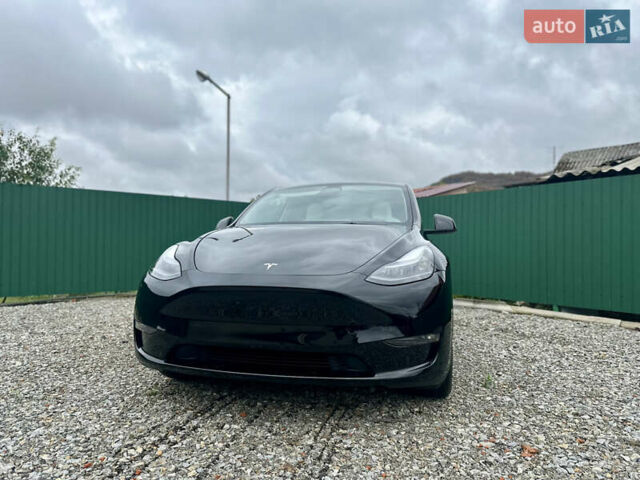 Черный Тесла Model Y, объемом двигателя 0 л и пробегом 1 тыс. км за 43000 $, фото 1 на Automoto.ua