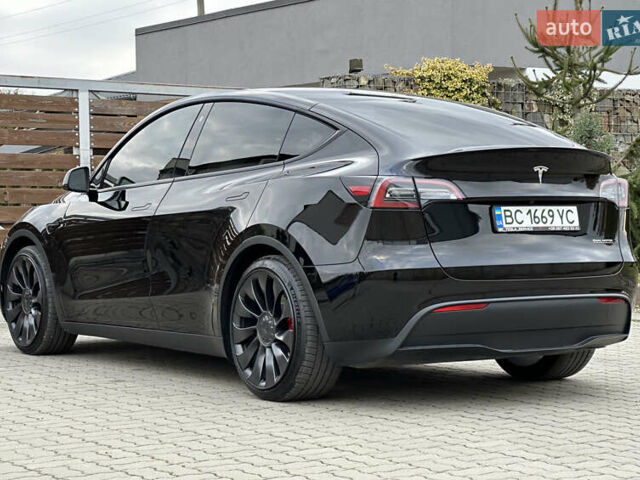 Чорний Тесла Model Y, об'ємом двигуна 0 л та пробігом 38 тис. км за 30799 $, фото 41 на Automoto.ua