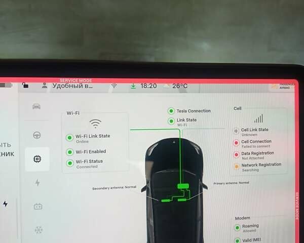 Черный Тесла Model Y, объемом двигателя 0 л и пробегом 60 тыс. км за 26400 $, фото 5 на Automoto.ua