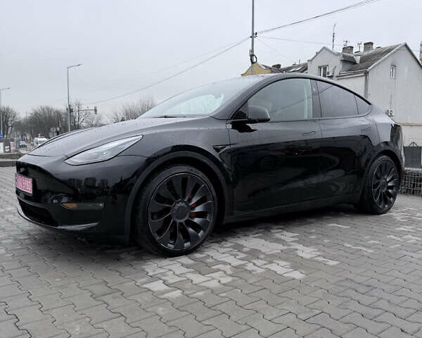 Черный Тесла Model Y, объемом двигателя 0 л и пробегом 84 тыс. км за 25900 $, фото 11 на Automoto.ua