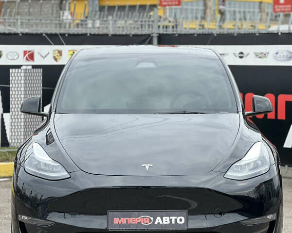 Черный Тесла Model Y, объемом двигателя 0 л и пробегом 32 тыс. км за 29900 $, фото 3 на Automoto.ua