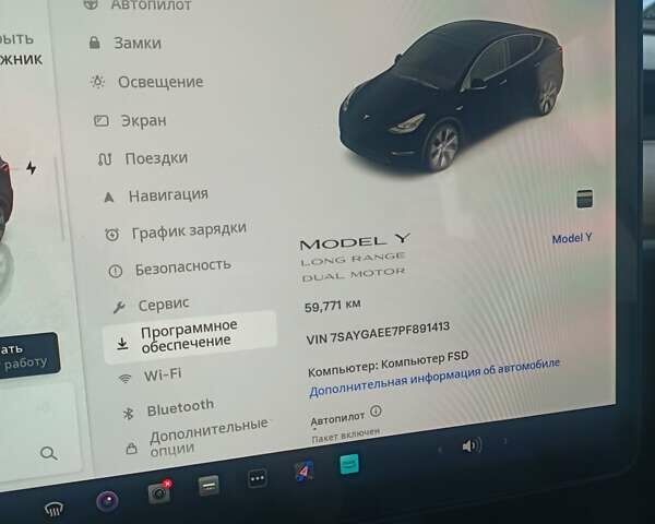 Черный Тесла Model Y, объемом двигателя 0 л и пробегом 60 тыс. км за 28000 $, фото 19 на Automoto.ua
