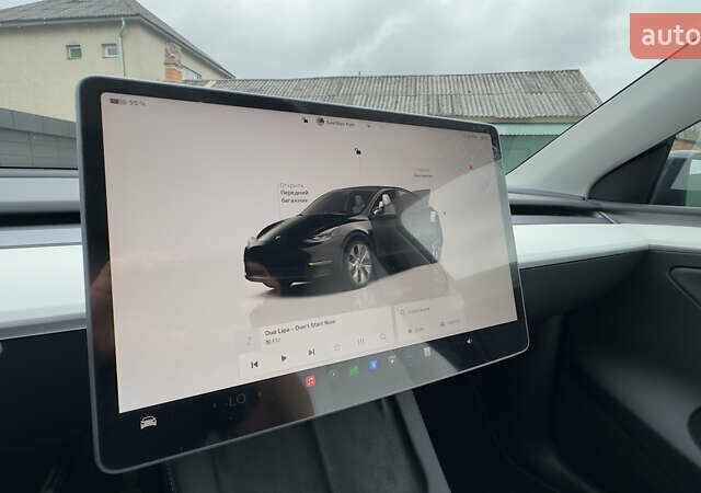 Черный Тесла Model Y, объемом двигателя 0 л и пробегом 1 тыс. км за 43000 $, фото 14 на Automoto.ua