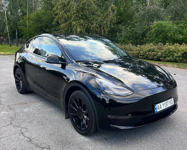 Черный Тесла Model Y, объемом двигателя 0 л и пробегом 35 тыс. км за 26500 $, фото 13 на Automoto.ua