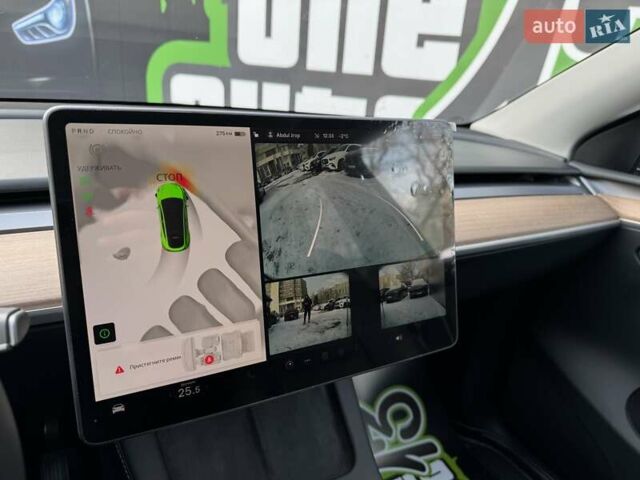 Черный Тесла Model Y, объемом двигателя 0 л и пробегом 1 тыс. км за 34900 $, фото 32 на Automoto.ua
