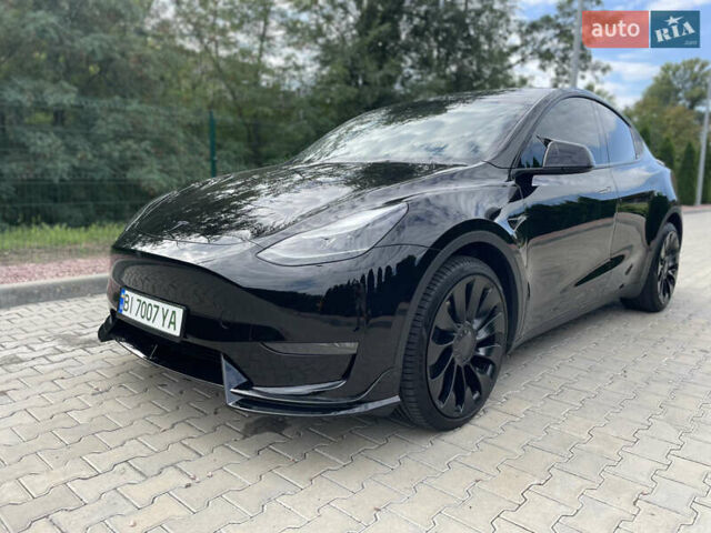 Черный Тесла Model Y, объемом двигателя 0 л и пробегом 39 тыс. км за 31000 $, фото 7 на Automoto.ua