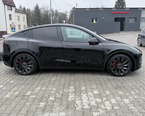 Черный Тесла Model Y, объемом двигателя 0 л и пробегом 84 тыс. км за 25900 $, фото 6 на Automoto.ua