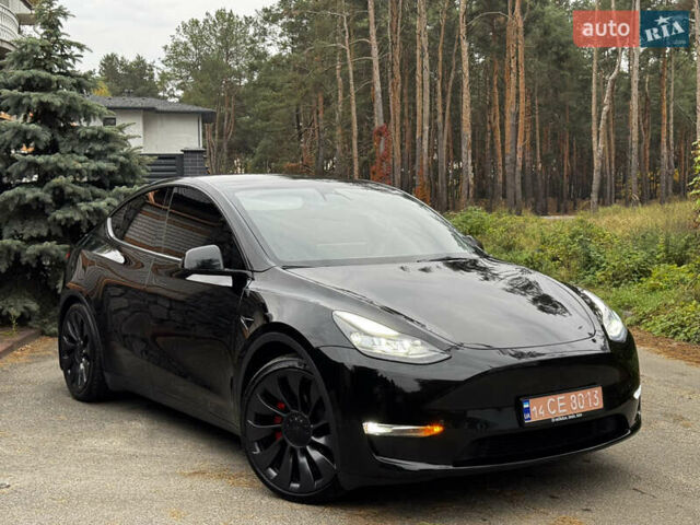 Чорний Тесла Model Y, об'ємом двигуна 0 л та пробігом 56 тис. км за 28700 $, фото 24 на Automoto.ua
