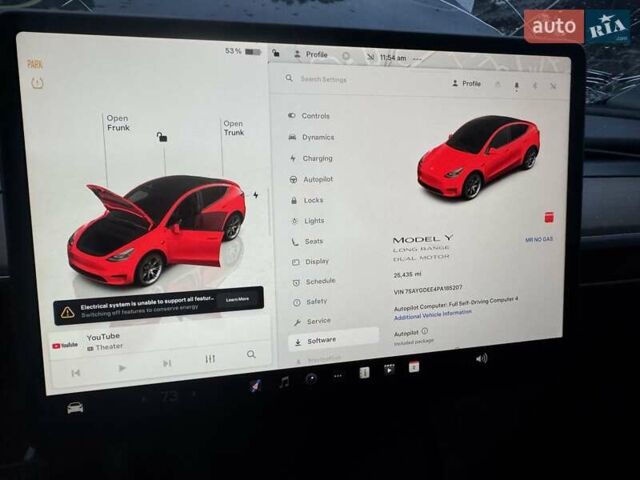 Тесла Model Y 2023 в Сарнах на Automoto.ua Черный Тесла Model Y, объемом двигателя 0 л и пробегом 41 тыс. км за 16850 $, фото 10 на Automoto.ua