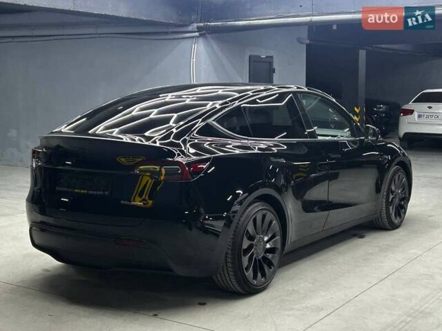 Черный Тесла Model Y, объемом двигателя 0 л и пробегом 1 тыс. км за 41500 $, фото 5 на Automoto.ua