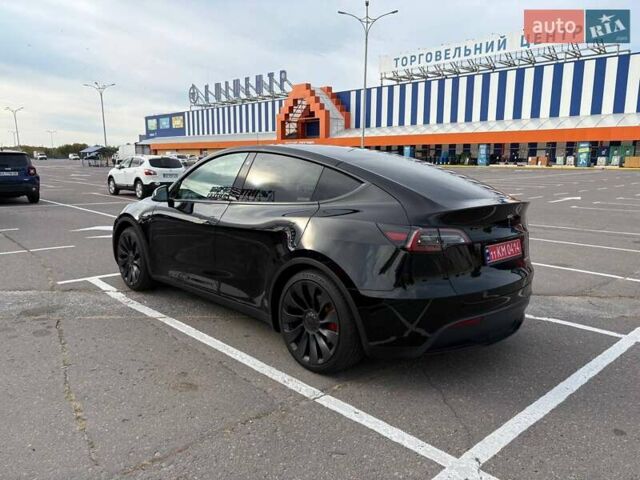 Черный Тесла Model Y, объемом двигателя 0 л и пробегом 34 тыс. км за 25000 $, фото 5 на Automoto.ua