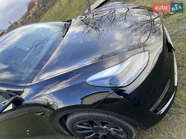 Черный Тесла Model Y, объемом двигателя 0 л и пробегом 36 тыс. км за 24500 $, фото 5 на Automoto.ua